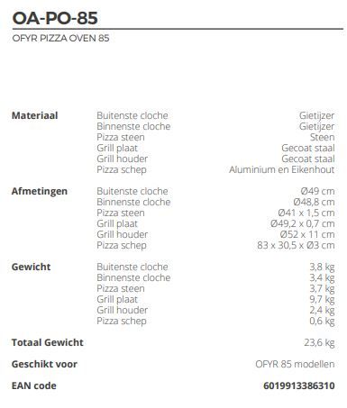 enkel en alleen site verwijzen OFYR Pizza Oven kopen? | Vuurkorfwinkel.nl