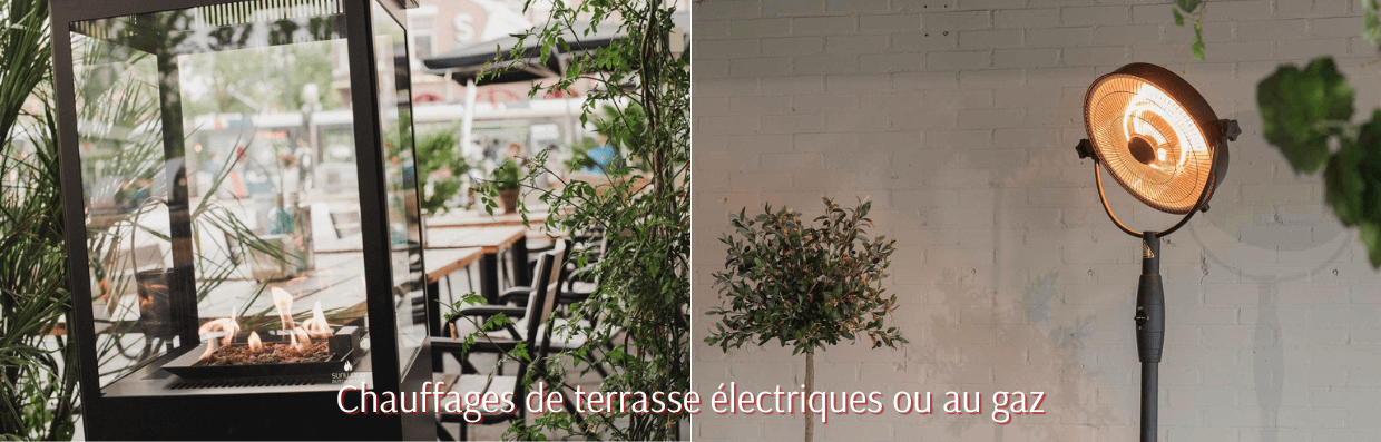 Optez-vous pour un chauffage de terrasse au gaz ou un chauffage électrique ?