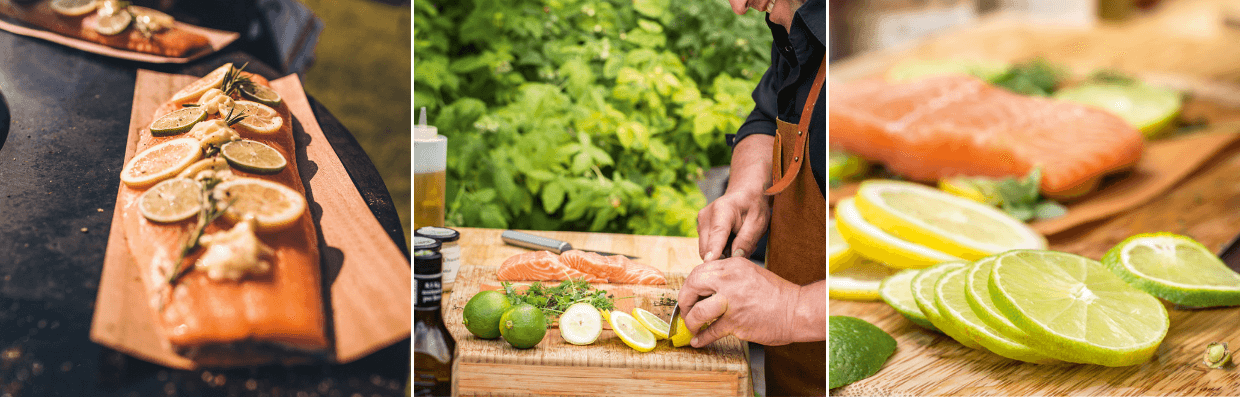 OFYR zalm op ceder